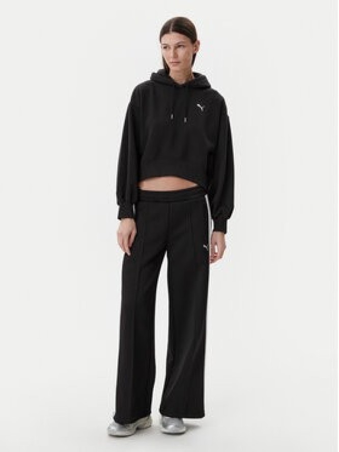 Puma Bluza Ess 629746 Czarny Relaxed Fit