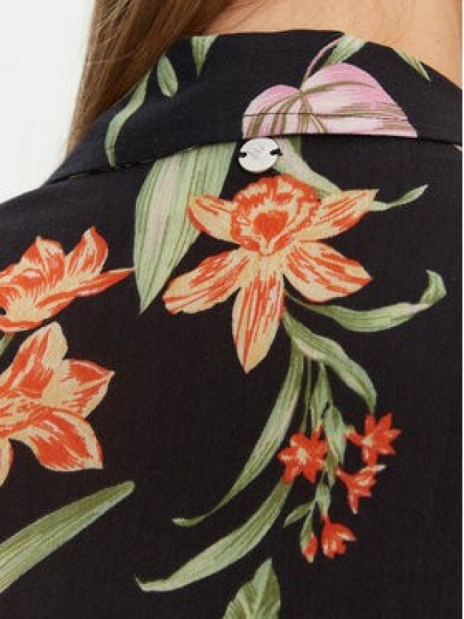 Roxy Koszula ERJWT03680 Czarny Relaxed Fit