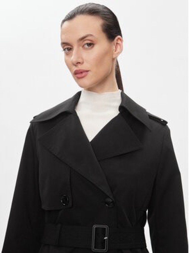 Boss Trencz Conry 50489115 Czarny Regular Fit