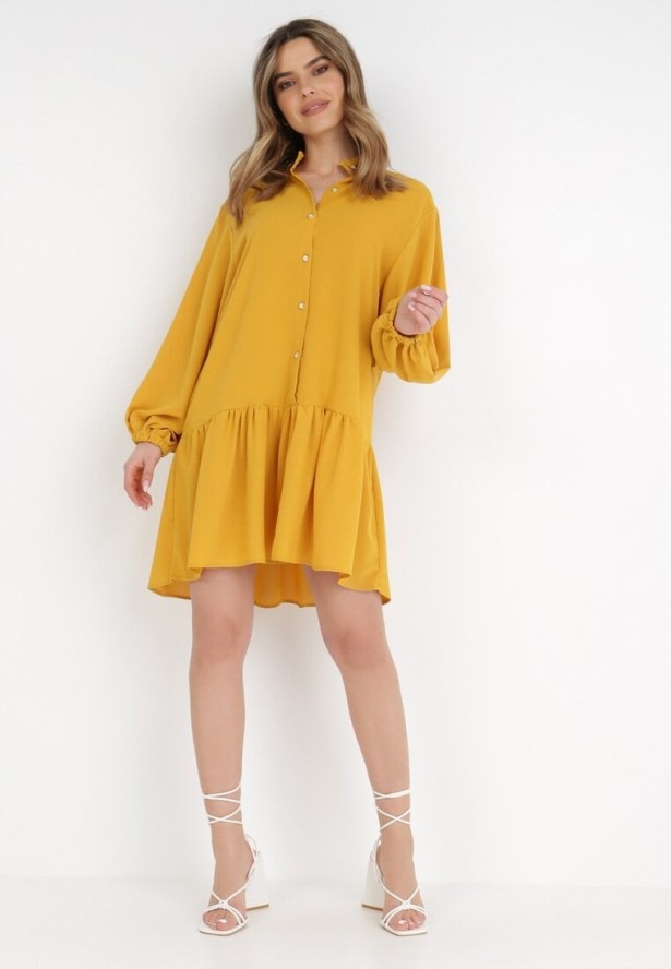 Żółta Sukienka Amarheis