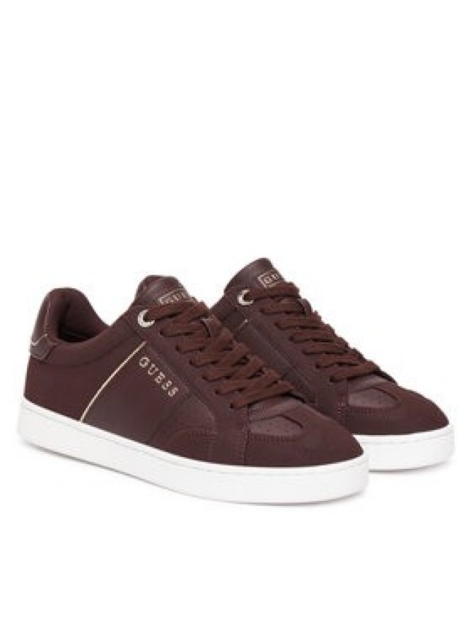 Guess Sneakersy FLFJR8 PEL12 Brązowy