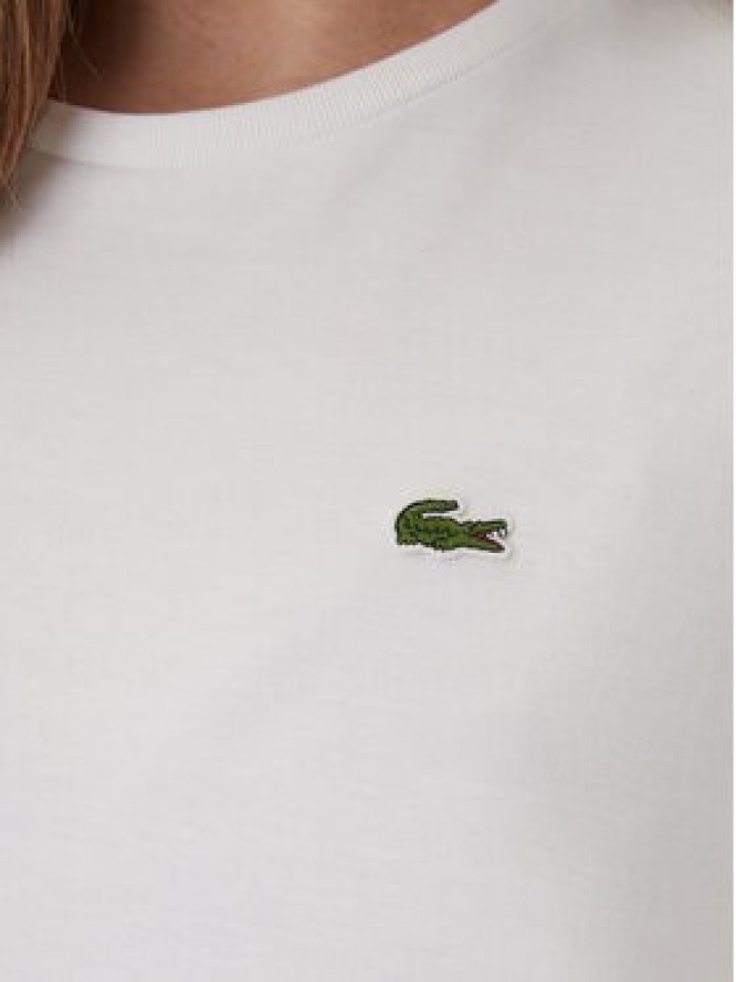 Lacoste Sukienka codzienna EF2883 Écru Oversize