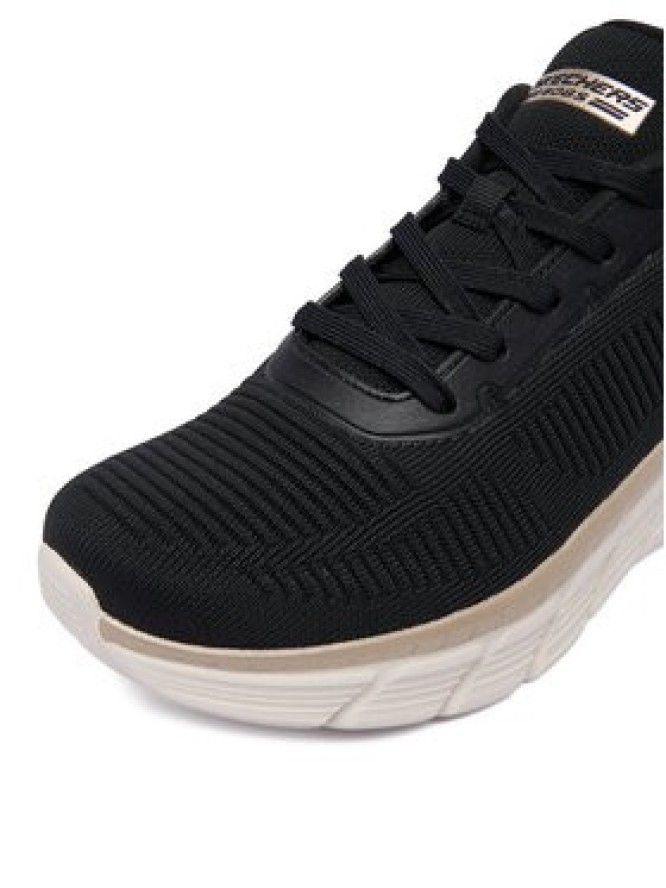 Skechers Sneakersy C-BOBS HI FLEX 117385 BKGD Czarny
