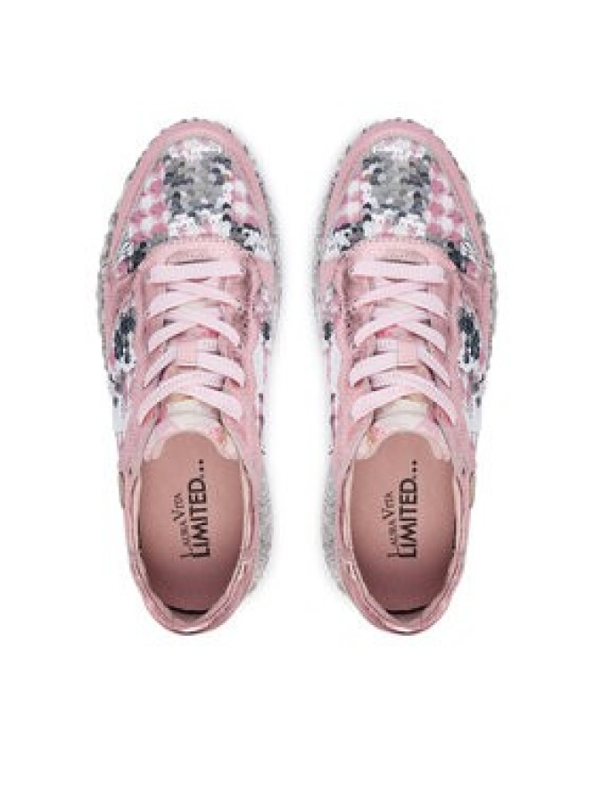 Laura Vita Sneakersy Nikito 52 Różowy