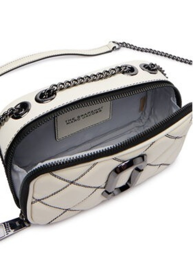 Marc Jacobs Torebka The Snapshot Chain 2P5HCR020H02 Biały