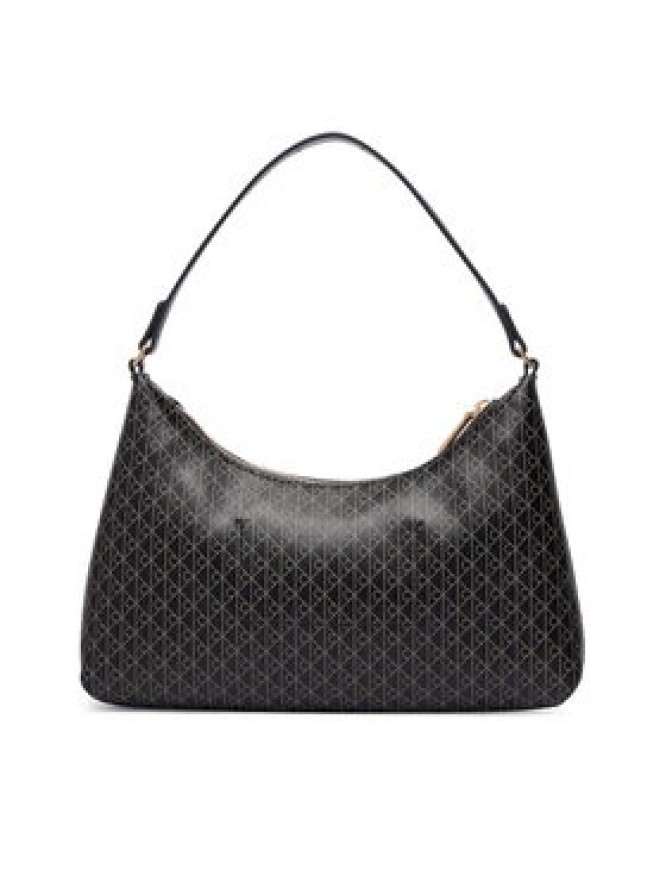 Calvin Klein Torebka Emblem Aop Small Shoulder Bag LV04F3889G Czarny