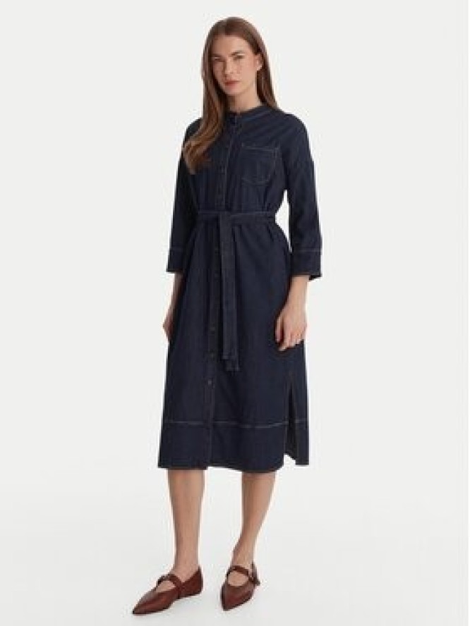 Marella Sukienka jeansowa Sarta 2615221051 Granatowy Regular Fit