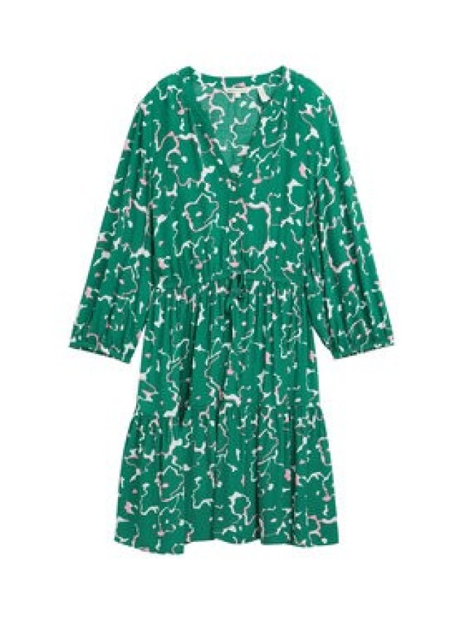 Tom Tailor Denim Sukienka codzienna 1045462 Zielony Regular Fit