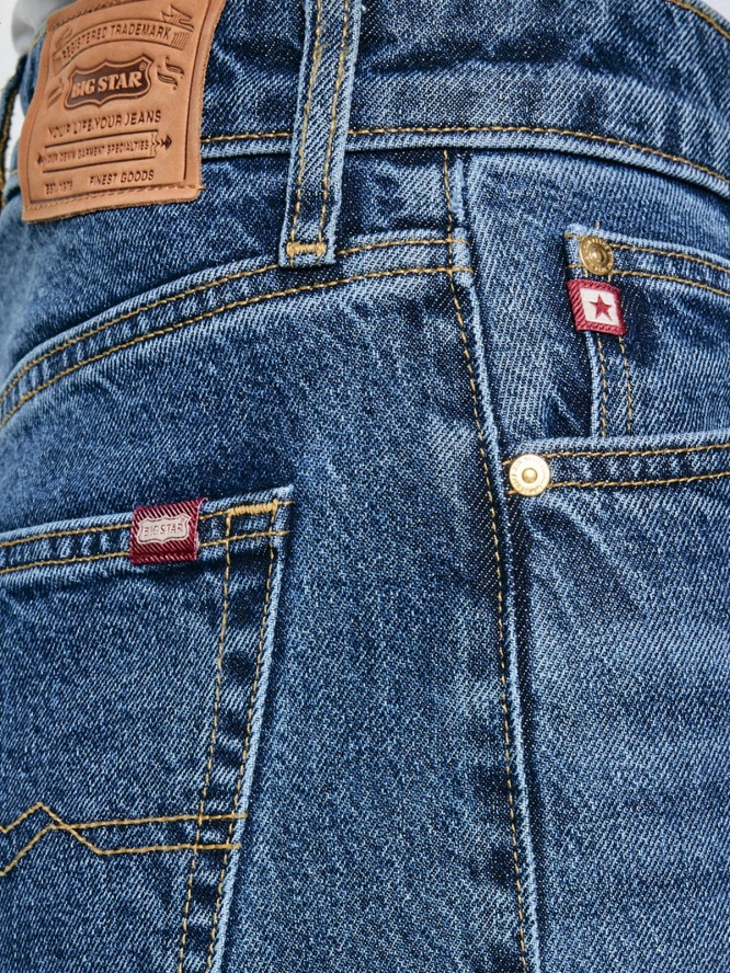 Jeansy damskie proste granatowe Charlotte 570