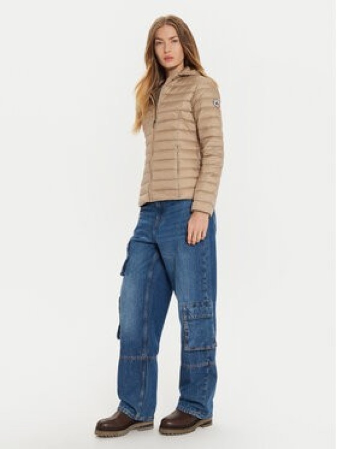 Jott Kurtka puchowa Cloe P000WDOW01 Beżowy Slim Fit