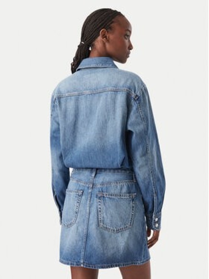 Calvin Klein Jeans Sukienka jeansowa LV047H779G Niebieski Regular Fit
