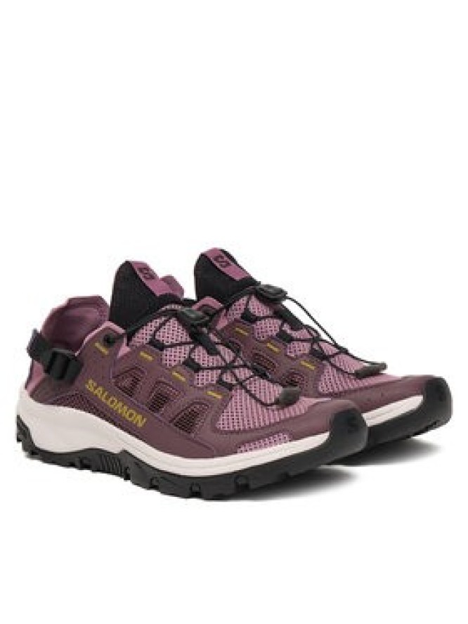 Salomon Sneakersy Techamphibian 5 W L49224700 Fioletowy