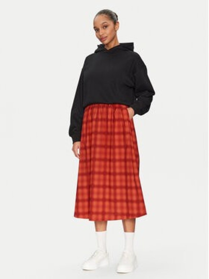 Puma Spódnica trapezowa Road To Unity 629795 Czerwony Relaxed Fit