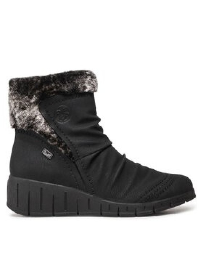 Rieker Botki Y1361-00 Czarny