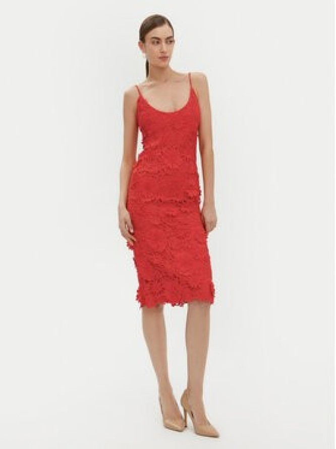 Bardot Sukienka koktajlowa 59747DB Czerwony Regular Fit
