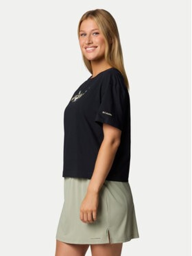 Columbia T-Shirt Rolling Bend™ 2119991 Czarny Regular Fit