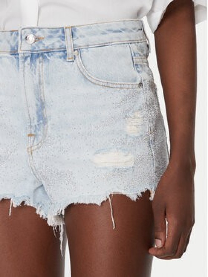 Liu Jo Szorty jeansowe UA5253 D0238 Niebieski Regular Fit