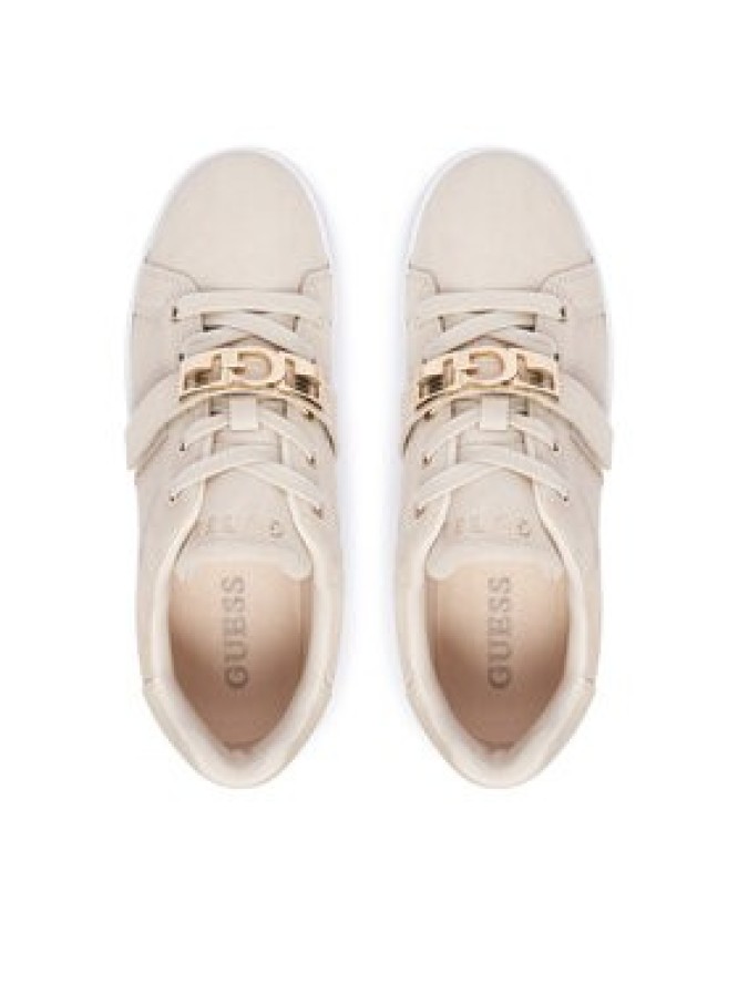 Guess Sneakersy FLTJM2 SUE12 Beżowy