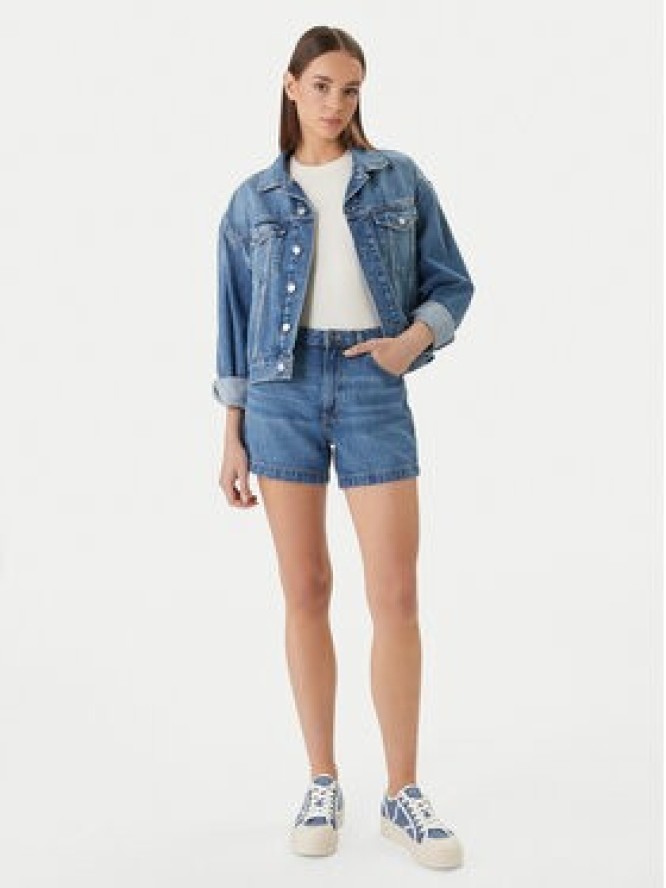 Guess Jeans Szorty jeansowe W5GD0S D5O13 Niebieski Regular Fit