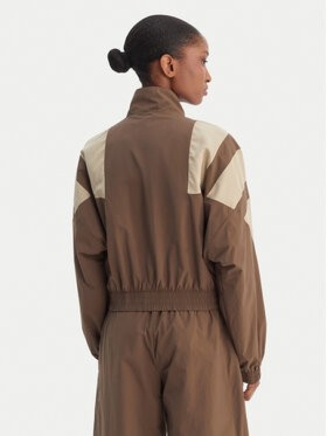 adidas Bluza Blocked Washed KD8787 Brązowy Oversize