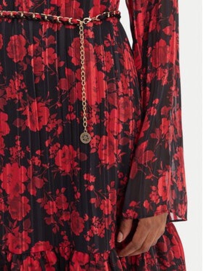 Guess Sukienka codzienna W6RK37 WJ712 Czerwony Regular Fit