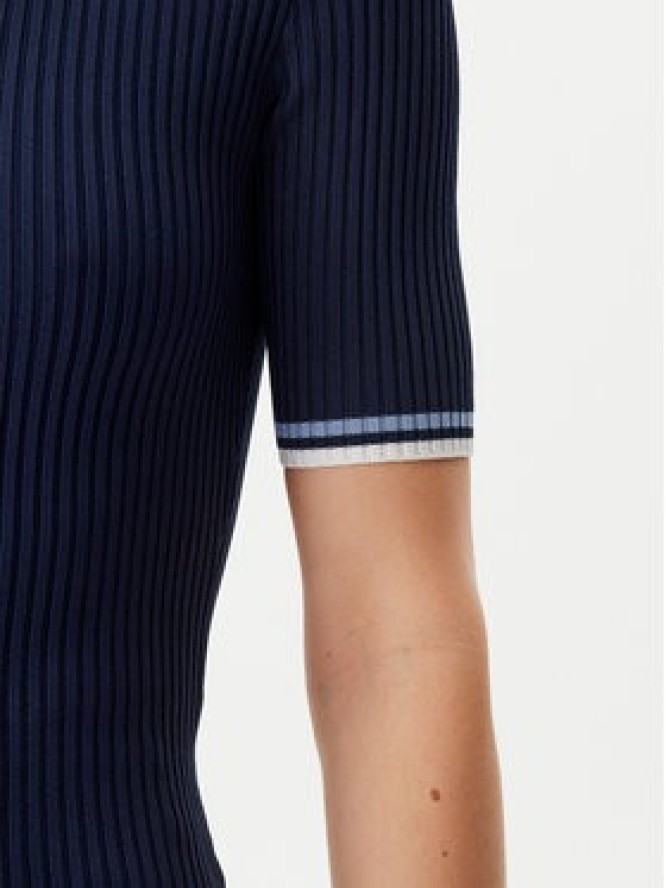 Guess Sweter W5GR37 Z3L10 Granatowy Regular Fit