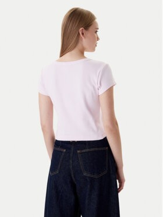 Calvin Klein Jeans T-Shirt LV047C200G Różowy Slim Fit