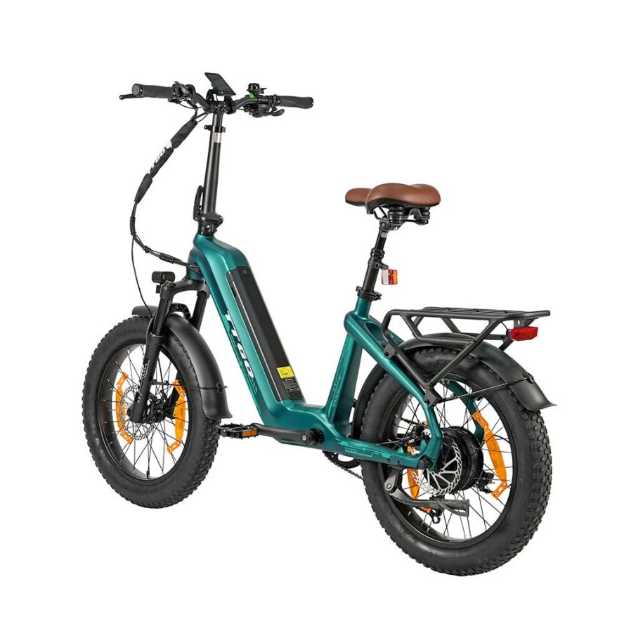 TTGO F8 Pedelec City EBike, 7-biegowa skrzynia biegów