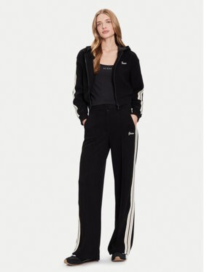 Guess Spodnie dresowe V5BB16 KCX52 Czarny Wide Leg