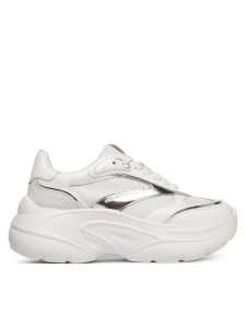 KARL LAGERFELD Sneakersy Kontour Wedge KL68016 Biały