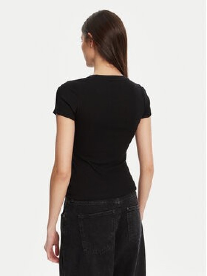 Guess Jeans T-Shirt W5YP37 KA0H1 Czarny Slim Fit