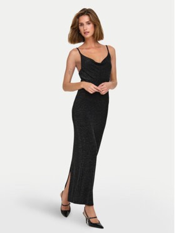 ONLY Sukienka wieczorowa Clara 15333665 Czarny Slim Fit