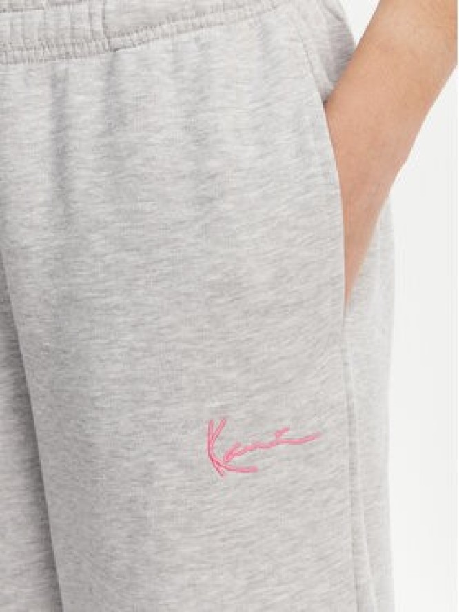 Karl Kani Spodnie dresowe Signature Os 61030061 Szary Relaxed Fit