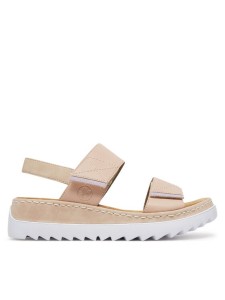 Rieker Sandały V4475-31 Beżowy