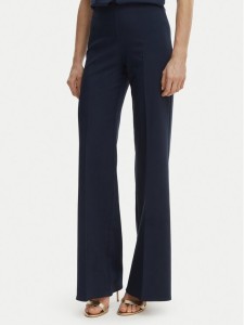 Rinascimento Spodnie palazzo CFC0127878003 Granatowy Wide Leg