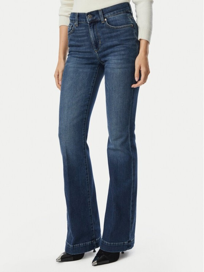 Liu Jo Jeansy UF6061 D0379 Niebieski Flare Fit