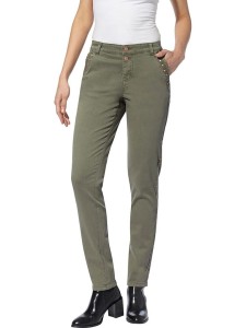 Heine Dżinsy - Slim fit - w kolorze khaki rozmiar: 40
