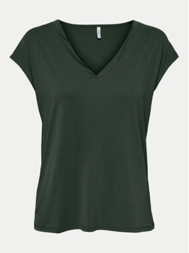 ONLY T-Shirt Free 15287041 Zielony Regular Fit