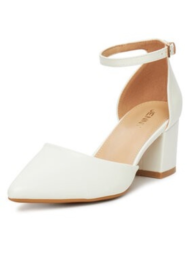 JENNY Czółenka ANGEL WS210702-10 Biały