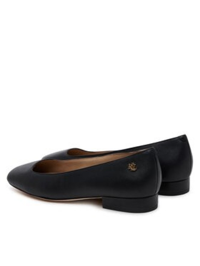 LAUREN RALPH LAUREN Baleriny Emellie 802970534001 Czarny