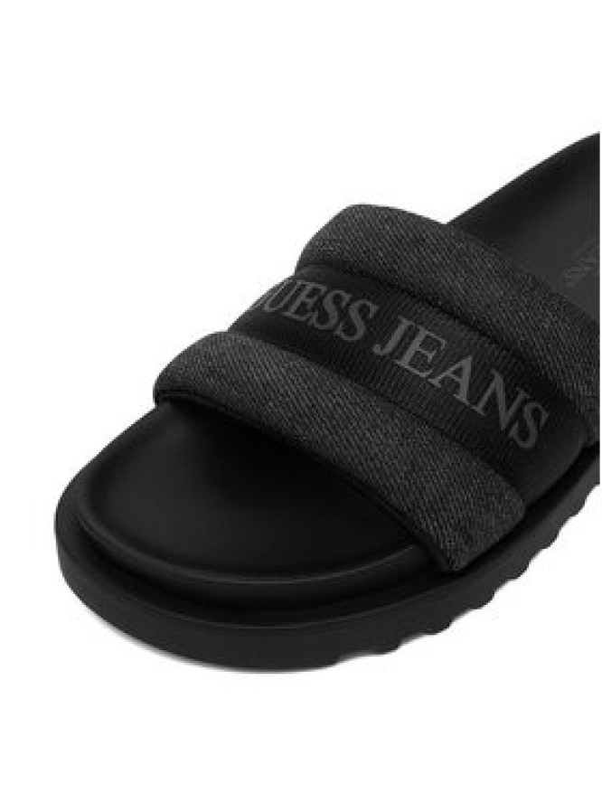 Guess Jeans Klapki EO-GJ2123 Czarny