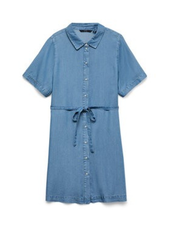 Vero Moda Sukienka jeansowa Bree 10341620 Niebieski Regular Fit