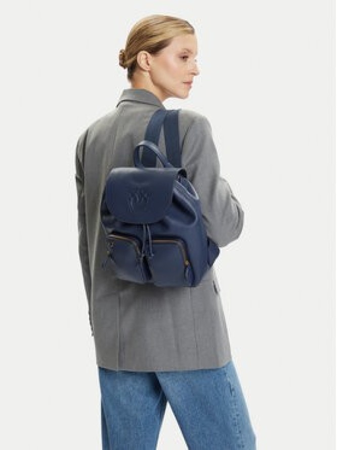 PINKO Plecak Carrie Backpack PE 25-26 PLTT 104351 A29Q Granatowy