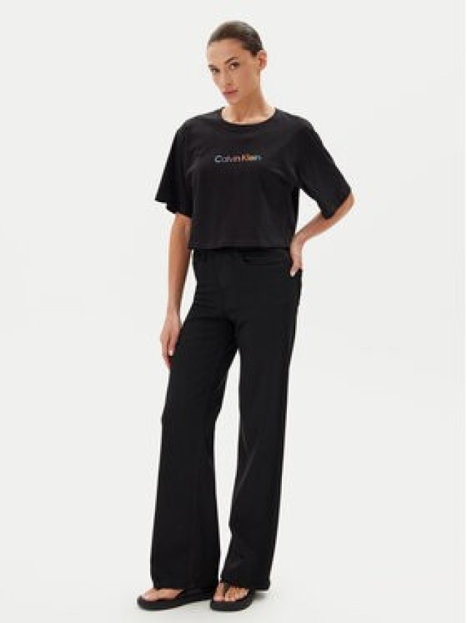 Calvin Klein Underwear T-Shirt LV00QS7470 Czarny Boxy Fit