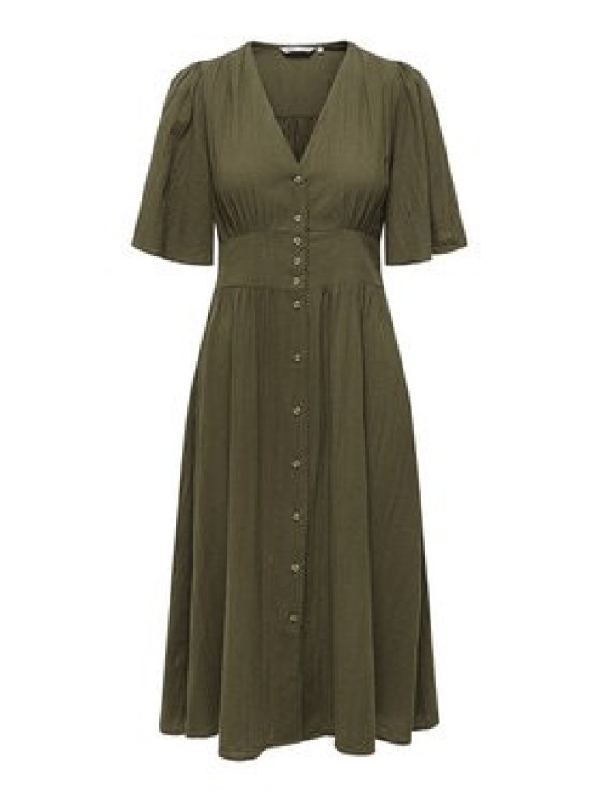 ONLY Sukienka codzienna Tizana 15373535 Zielony Regular Fit