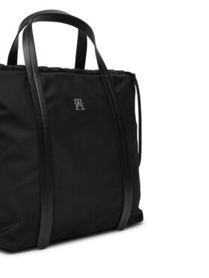 Tommy Hilfiger Plecak Th Soft Nylon Tote/Backpack AW0AW19029 Czarny