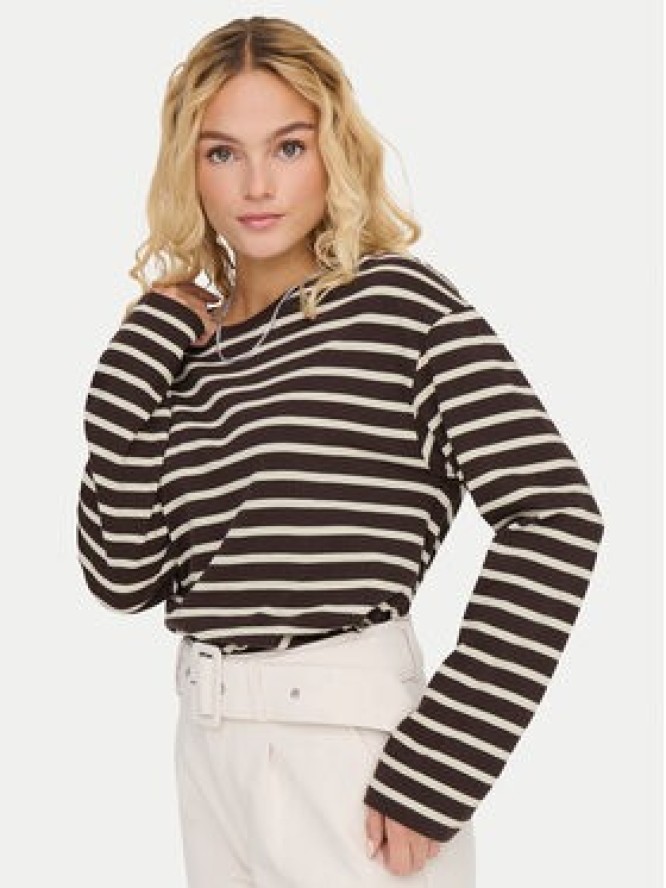 ONLY Bluzka New Soph 15337134 Brązowy Regular Fit