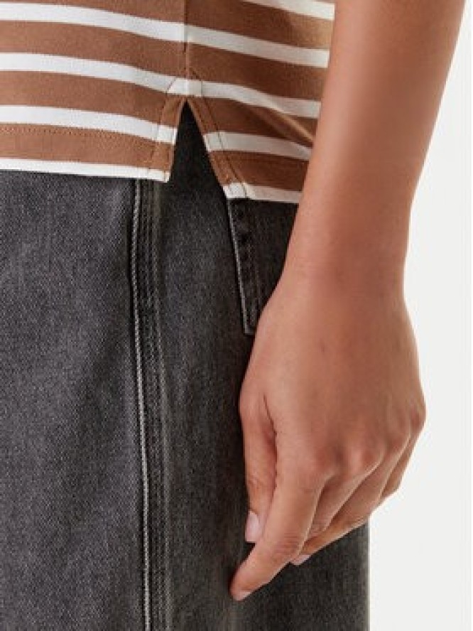 Tommy Hilfiger Polo 1895 WW0WW43224 Brązowy Regular Fit