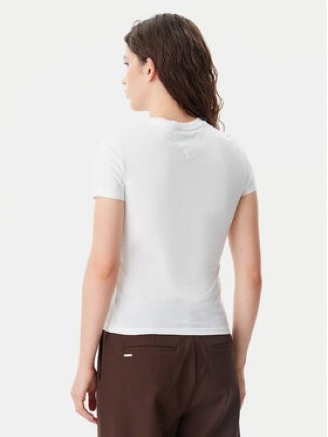 Tommy Jeans T-Shirt Tonal Linear DW0DW20315 Écru Slim Fit