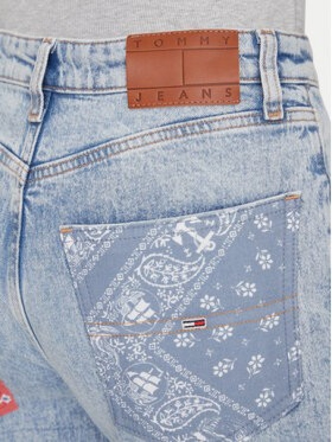 Tommy Jeans Jeansy Layla DW0DW20017 Niebieski Straight Fit